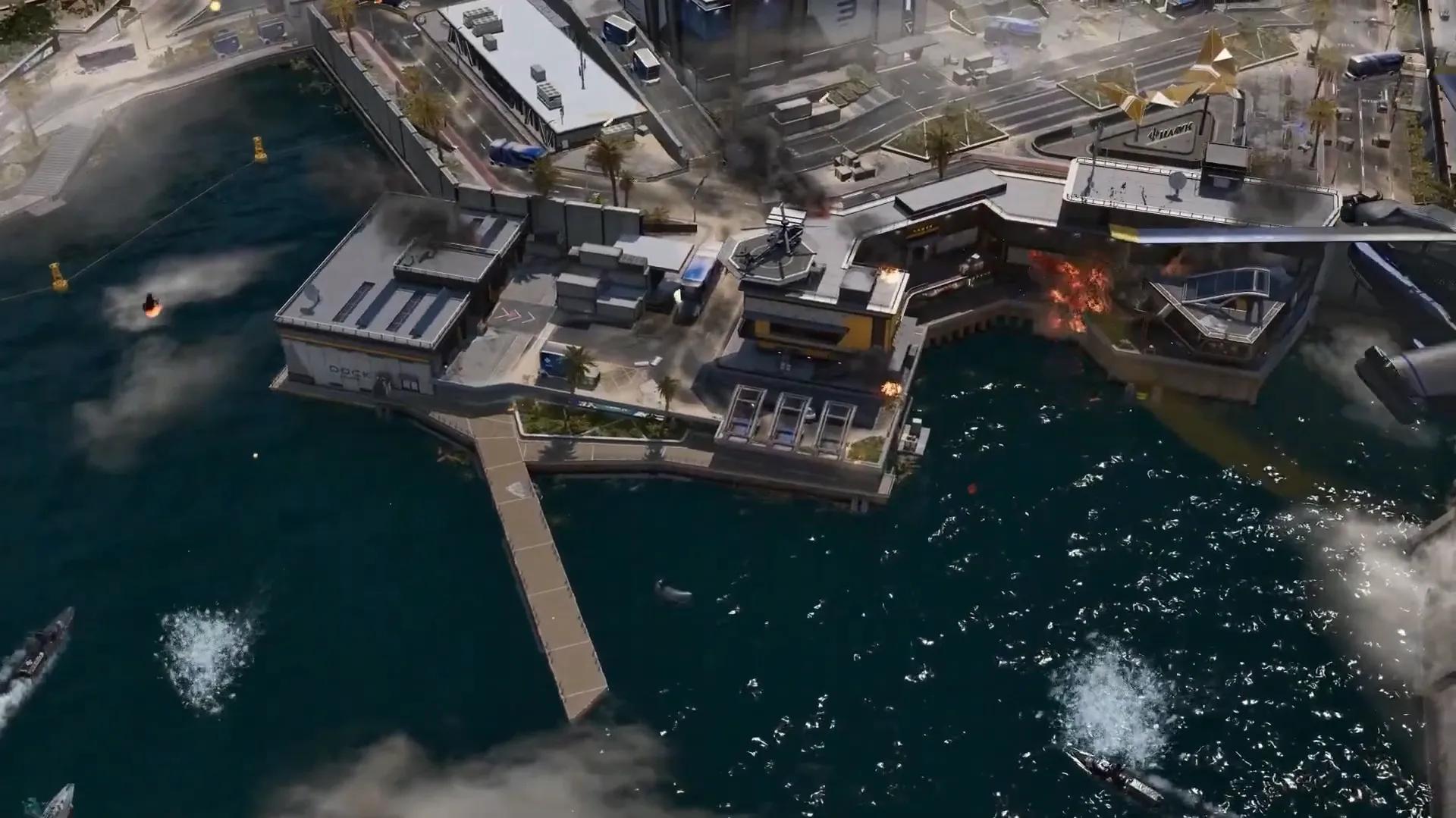 Hudson dock spawn zone
